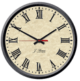 Colorado II Radio Controlled Wall Clock 16" by J. Thomas